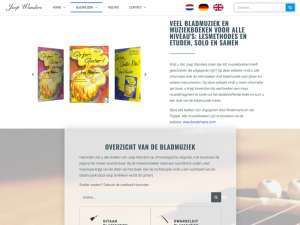 Websitedesign Joepwanders door wwXL